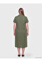 Two Mt Shop Quality Shirt Collar Plus Size 100% Cotton Dress - 6
