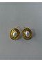 Steel Earrings with Pearls 2.50 cm - 3