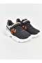 Lcw Steps Anthracite Mesh Detailed Boys' Sports Shoes