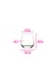 Glass Liquor Coffee Water Glass, Water Glass, Set of 6, 95ml Liquor Glass - 4