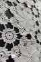 Handmade Vintage Floral and Lace Embroidered Decorative Dowry Box Cover 31X31 cm - 5