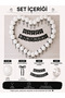 Black and White Balloon Ribbon & Bow Frame Birthday Decoration Set Happy Birthday Banner Party Decoration Set with 30 Balloons - 2
