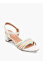 Girls Strappy Block Heel Sandals - 2