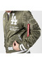 Alpha Industries X La Dodgers Ma-1 Bomber Men's Green Jacket - 5