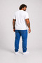 Men's Large Size Single Jersey Polo T-Shirt Classic Pocket 26402 White - 3