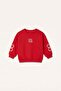 Crew Neck Printed Thick Sweatshirt Fabric Sweatshirt Baby Girl I0896A526Au