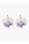Large Size Dangle Flower Earrings