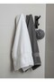 2 Hooks White Adhesive Coat Rack Hallway Entrance Wall Kitchen Bathroom Towel Rack Clothes Hanger Door Back Hanger - 2