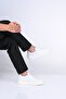 Laceless Elastic Eva Sole Genuine Leather Sneaker 174-24226 Men's Shoes - 2