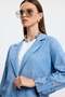 Denim Combination Trousers Suit Dark Blue - 2
