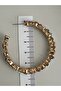 Colorful Zircon Stone Chunky Hoop Earrings - 4