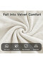 Convertible Folding Futon Sofa Bed, Queen Sleeper Sofa with Pillow, Teddy Floor & Futon Loveseat Couch, Foam Folding Mattress Sleeper for Living Room, Guest Use, Apartment, No Assembly - 7