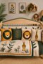 Sweet Lion and Giraffe Patterned 4-Piece Children's and Baby Pillowcase Set - 3
