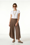 Wide Ayrobin Pants with Slits Lub0378 Vi̇zon - 2
