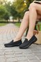 Women's Black Knitwear Sneaker Daily Walking Shoes Lightweight Comfortable Non-Slip Sole - 4