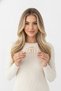 Large Size Shiny Light Beige Color Hair Clip Claw Clip Stylish and Convenient for Women - 4