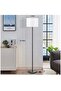Simple Design LED Floor Lamp with Foot Switch, Metal Light Pole, Stable Base (Without Bulb) - 6