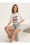 Tricou cu imprimeu ONİX Basic 59211 - 3