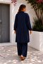 PLUS SIZE CREPE SUIT WITH JACKET AND TROUSERS - 3