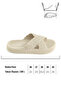 15910 Women's Cross Non-Slip Beach Pool Bathroom Daily Slippers - 4