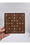 10 Pieces Wooden 3 Stone and 9 Stone Set Intelligence Mind Logic Strategy Games (16X16 cm)