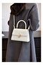 Women's Crocodile Pattern Shoulder Bag, Ladies PU Leather Crossbody Bag Sling Bag Side Bag Carry Bag - 4