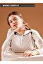 PU Leather Handbag Large Capacity Shoulder Bag for Women Beige - 2