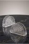 2-Piece Crystal Glass Napkin Holder Transparent Napkin Stand Decorative Luxury Presentation Holder Living Room Kitchen Restaurant Napkin Holder - 4