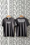 Let's Go Off the Beaten Path a Little Bit. Front and Back Printed Wide-Cut 100% Cotton T-Shirt.