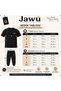Summer Women's T-Shirt Tracksuit Glitter Star Print Set - 2