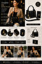Women's Wallet Shoulder Bag Klasya Leatherblack Mini Handbag with Star Accessories Cross Strap Set of 2 - 3