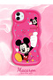 Samsung Galaxy A04 Compatible Case Camera Protective Red Silicone Couple Phone Case Cute Pattern - 2