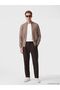 Southblue Beige Standard Fit Stand Collar Men's Knitwear Cardigan - 2