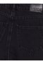 Özmarka New Season Black Wideleg Women's Jean Trousers - 8