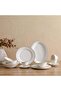 Medallion 32-Piece New Bone China Dinner Set - Serves 6 | Elegant Tableware - 5