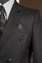 Crossover striped suit black - 4