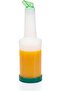 Reserve & Serve Bottle 1L Green Professional Bar Juice Dispenser Pour Spout Bartender