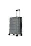 Cyprus 69 cm Polypropylene Hard Trolley, 4 Wheels, Grey - 2