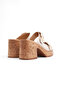 Frm 708 Double Buckle Detailed High-Sole Slippers - 3