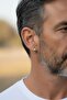 Zet Style “Shadow Ascend" – Rise from the Shadow - Men's Single Earring - Stainless Steel - 3