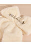 Girls White Bow Hair Clip - 4