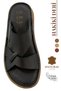 Genuine Leather Men's Slippers - Genuine Leather Men's Slippers with Soft Thick Soles g Black - 5