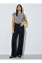 Black High Rise Wide Leg Jeans - 3