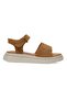 Cosmos Women's Genuine Suede Leather Velcro Sandals - 2