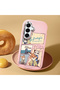 Pink Silicone Case with Shock-Absorbing Camera Protections Compatible with Samsung Galaxy S25 Plus - 2