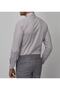 Men's Gray Long Sleeve Slim Fit Classic Shirt - 2