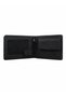 Genuine Leather Black Coin Compartment Men's Wallet - 4