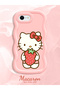 iPhone 6S Plus Compatible Case Camera Protector Pink Silicone Couple Phone Case Kitty Pattern - 2