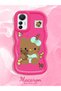 Mi 12 Lite Compatible Case Camera Protector Red Silicone Couple Phone Case Kitty Pattern - 2