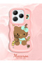 Infinix Hot 40 Compatible Case Camera Protector Pink Silicone Couple Phone Case Kitty Pattern - 2